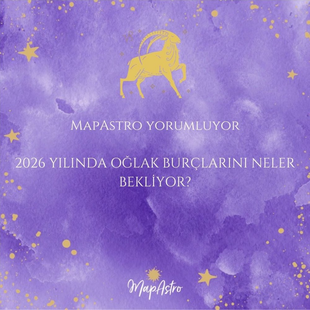 Oğlak Burcu 2026 Yıllık Astroloji Yorumları