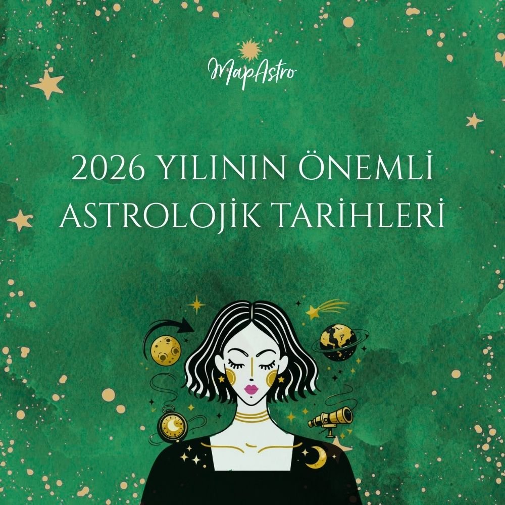 2026 Yılının Önemli Astrolojik Tarihleri