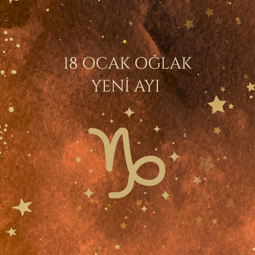 18 Ocak’ta Oğlak Burcunda Yeni Ay