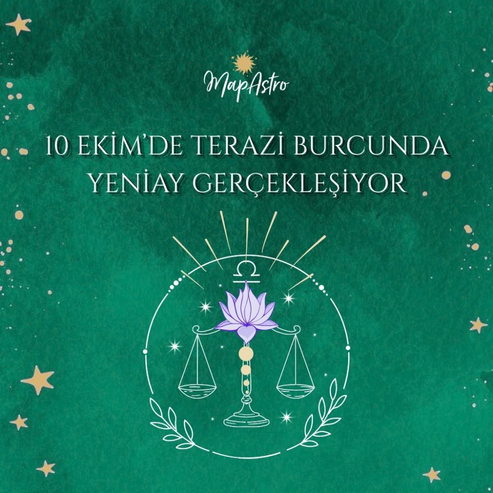 10 Ekim Terazi Yeniayı: İlişkilerde Yeni Bir Sayfa Açılıyor