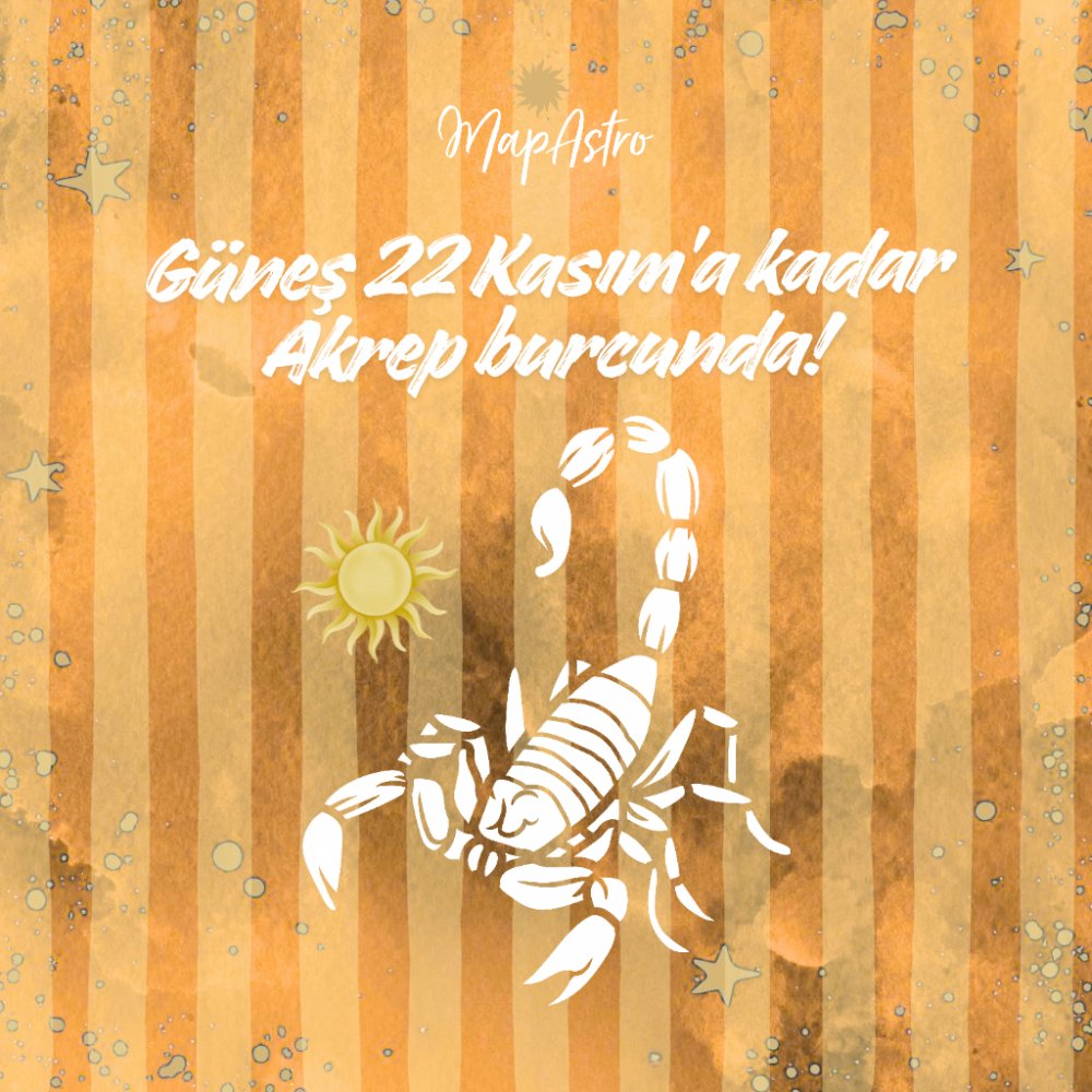 Güneş Akrep Burcunda: 22 Kasım’a Kadar Dönüşüm, Yüzleşme ve Yenilenme Zamanı